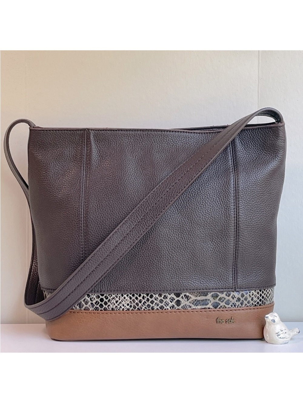 The Sak De Young Genuine Leather Shoulder Bag